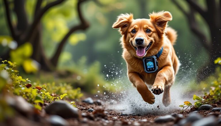 Traceur GPS pour chien waterproof / tout terrain