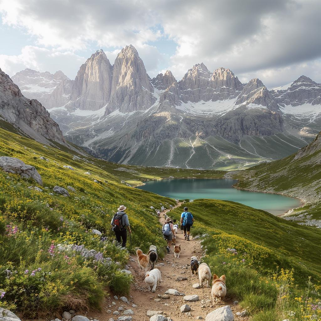 découvrez les meilleures randonnées dog-friendly dans les alpes ! notre sélection de 5 itinéraires à couper le souffle vous permettra de profiter de la nature avec votre compagnon à quatre pattes. prêt pour l'aventure ?