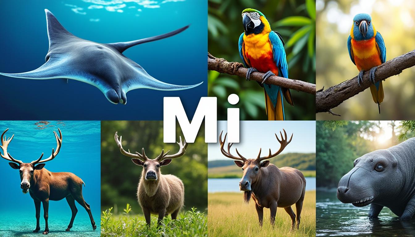 Animaux commençant par M guide des espèces et particularités — free download