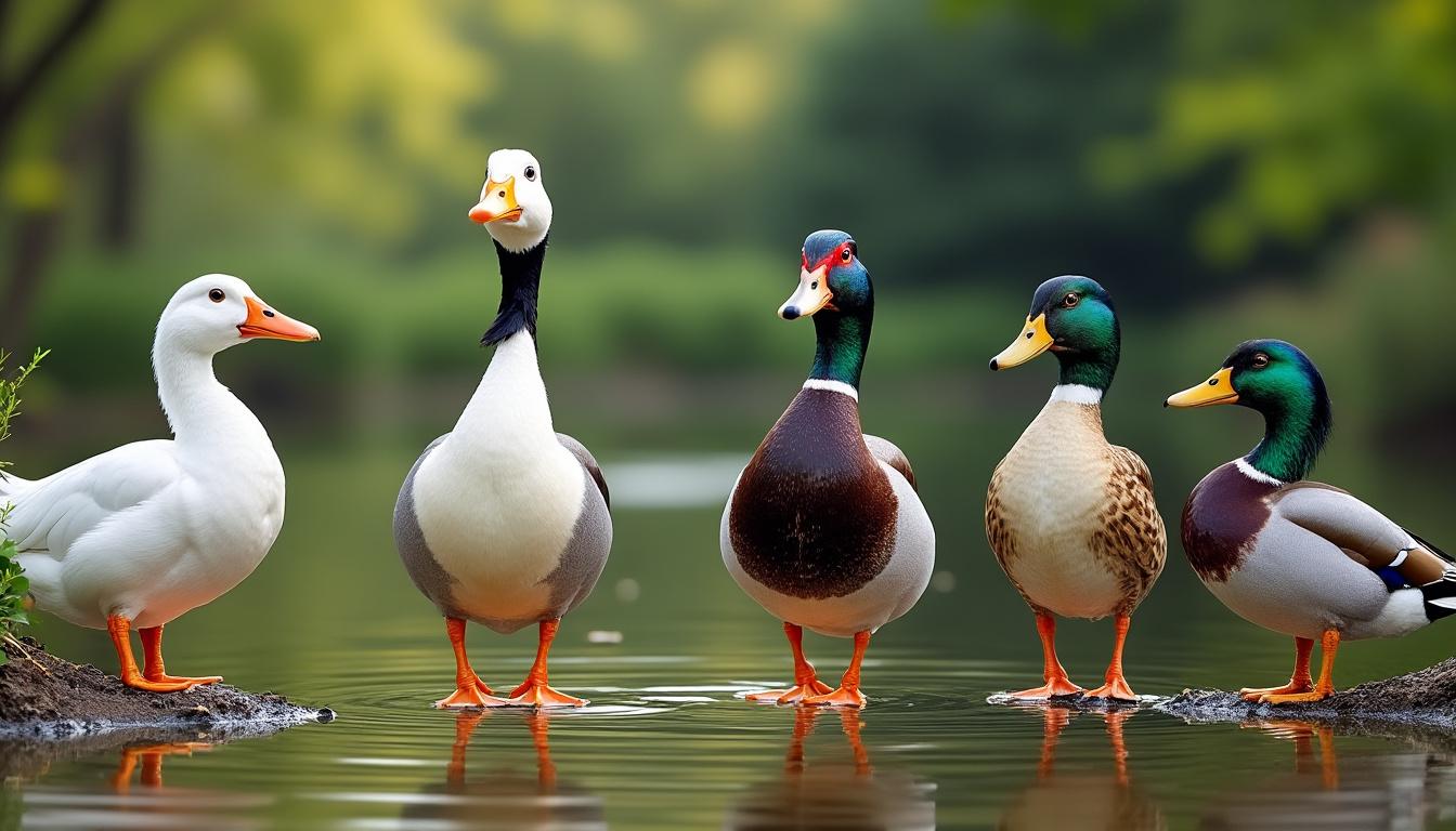 Races de canards : comment choisir et reconnaître chaque espèce