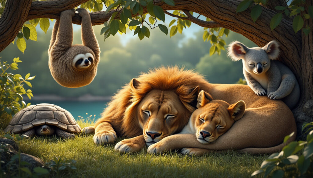 découvrez quelles espèces animales dorment le plus et pourquoi certaines passent la majorité de leur vie à dormir. apprenez-en plus sur les champions du sommeil dans le règne animal !