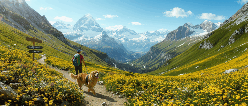 découvrez les meilleurs itinéraires panoramiques adaptés aux chiens autour du mont-blanc pour profiter de superbes randonnées en toute sécurité avec votre compagnon à quatre pattes.