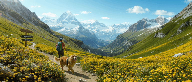 découvrez les meilleurs itinéraires panoramiques adaptés aux chiens autour du mont-blanc pour profiter de superbes randonnées en toute sécurité avec votre compagnon à quatre pattes.